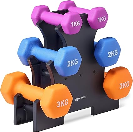 Amazon Basics Neoprene Dumbbell Pair