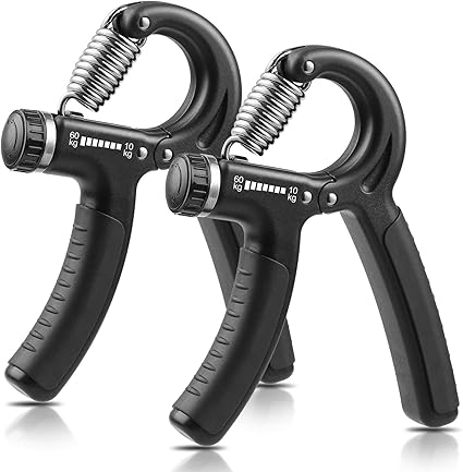 NIYIKOW Hand Grip Strengthener, Grip Strengthener, Forearm Strengthener, Adjustable Resistance 22-132Lbs (10-60kg), Perfect for Musicians Athletes